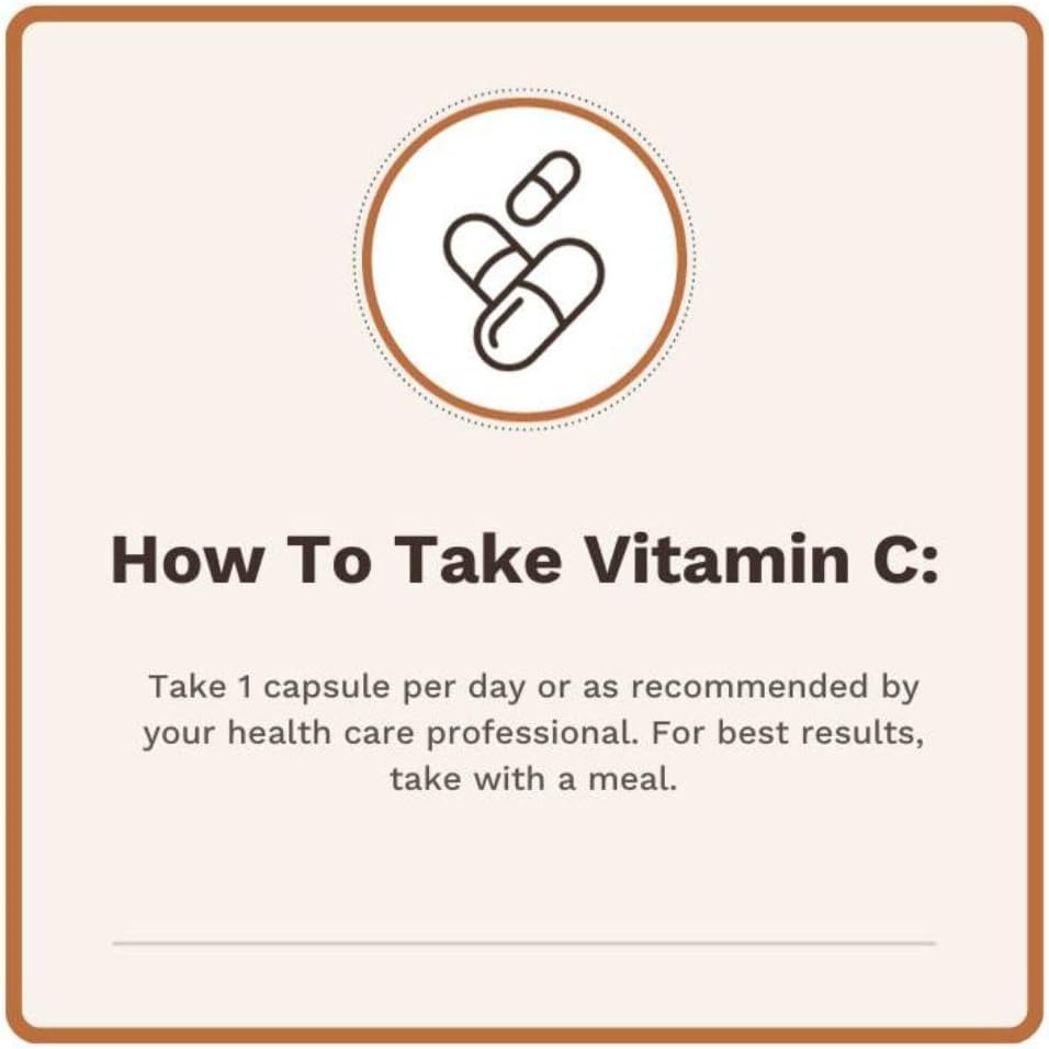 Utzy Naturals Vitamin C Complex with Acerola & Citrus Bioflavonoids - 60 Servings of 400mg
