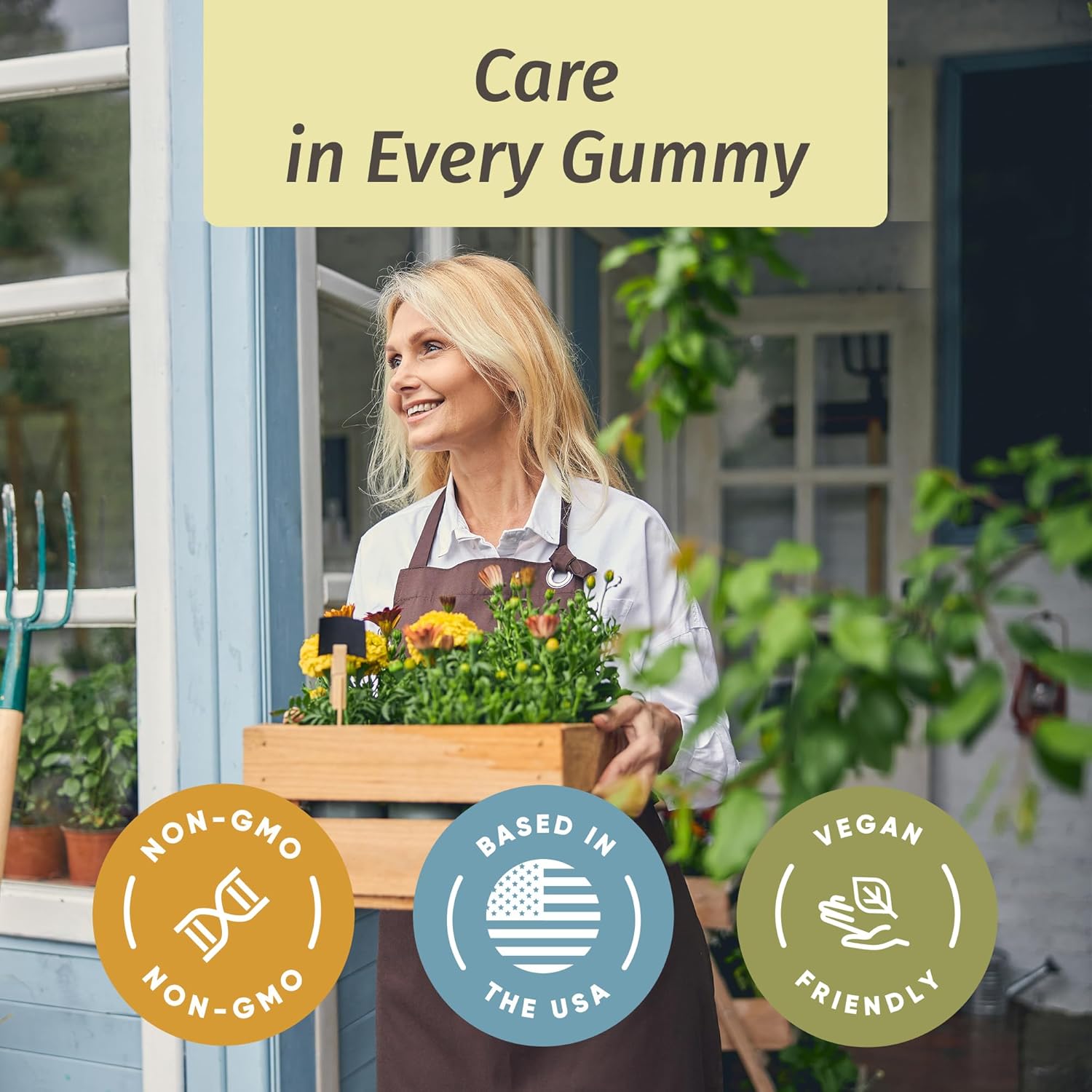 Valerian Root Gummies - 1800mg Herbal Relaxation Support - Vegan & Non-GMO Calming Chews - 90 Apple-Flavored Gummies