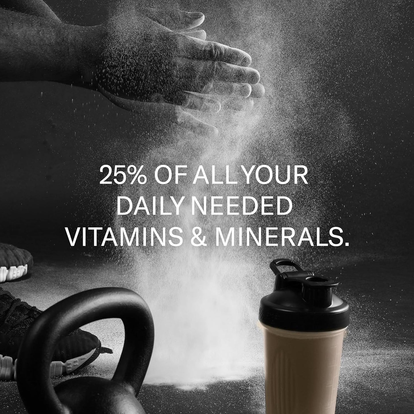 Vanilla 30g Protein Powder for Athletes - Dairy & Gluten Free, 0g Sugar, 5g BCAA, 3.5g MCT - 1.18lb Tub