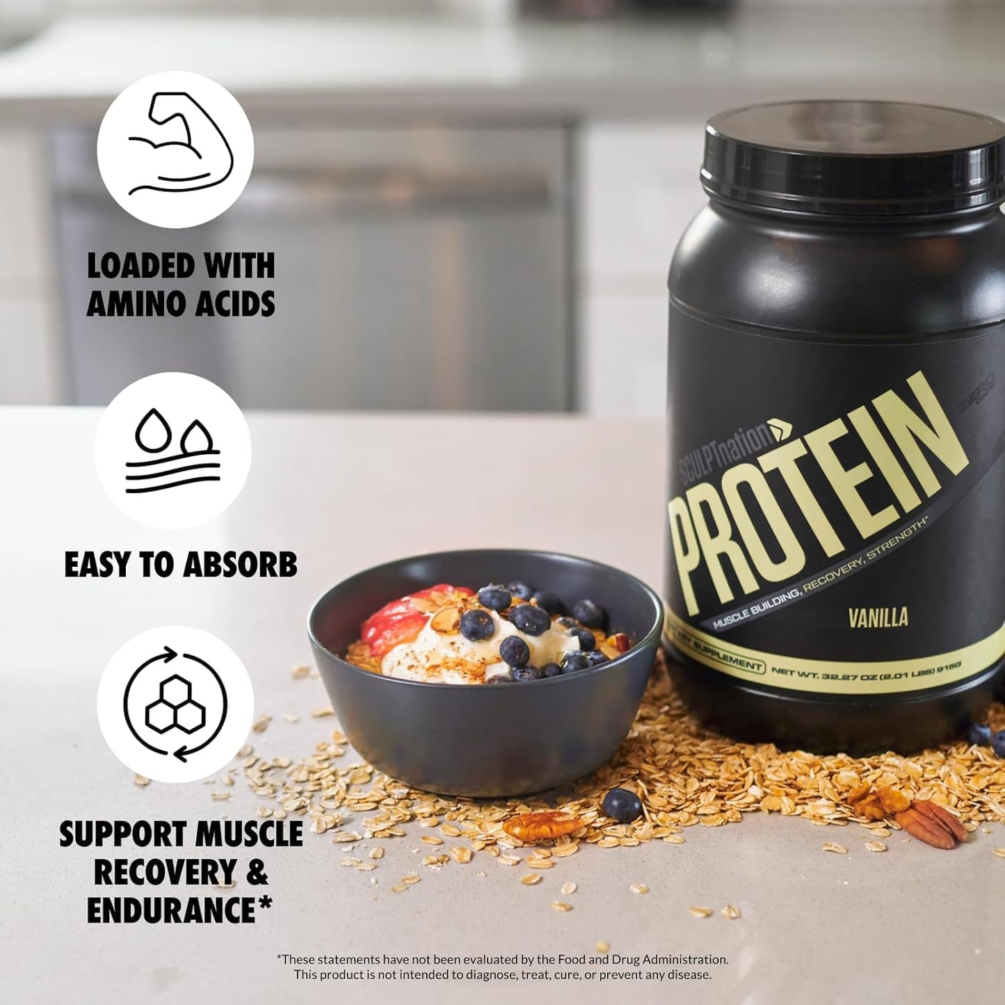 Vanilla and Apple Cider Vinegar Protein Bundle by Sculpt Nation and V Shred