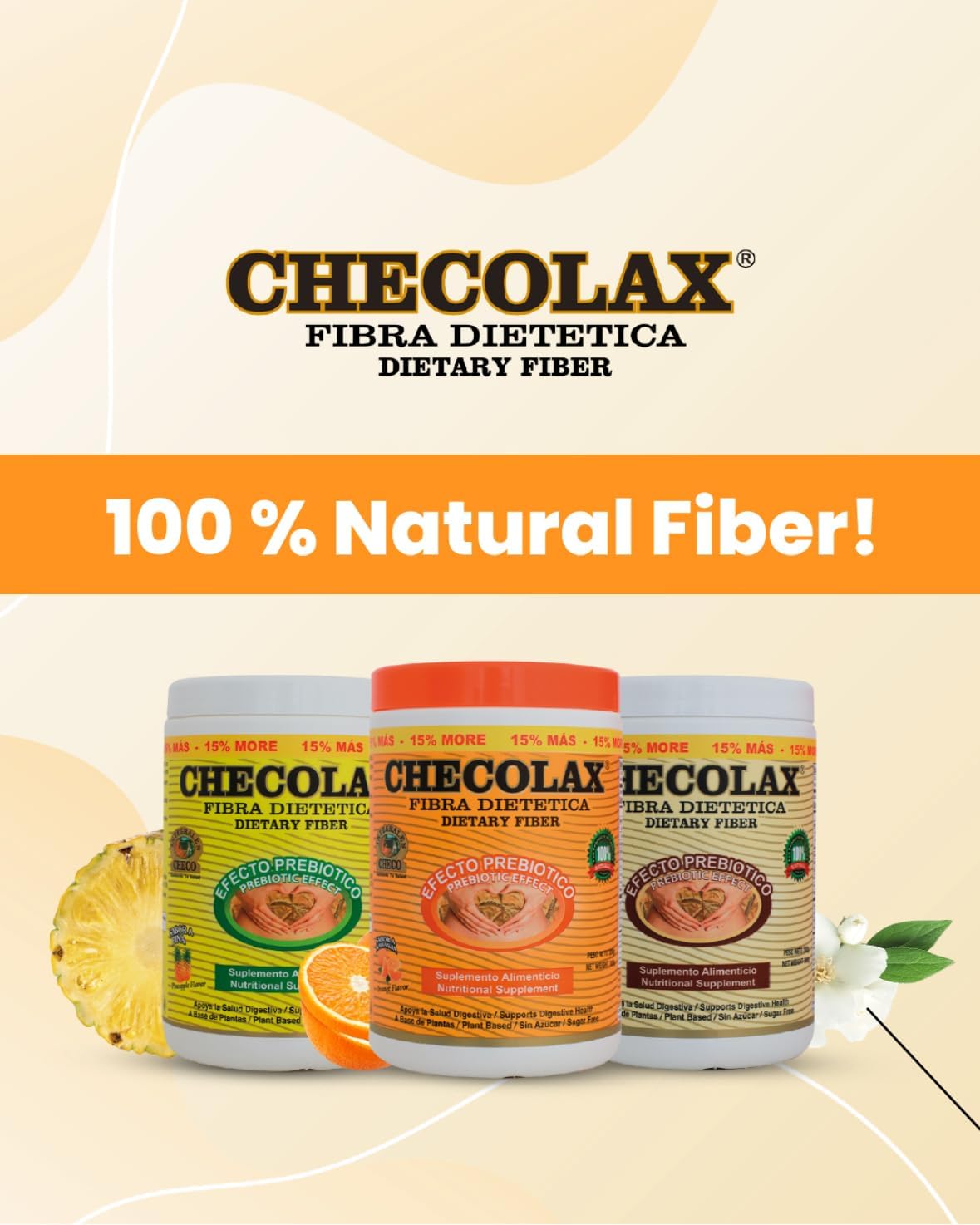 Vanilla Essential Fiber Boost for Natural Constipation Relief & Gut Health - Sugar Free, Non-GMO Plant-Based Dietary Fiber Supplement (10.5 oz)