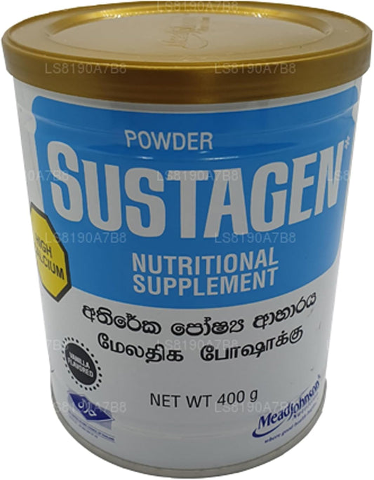 Vanilla Flavor Sustagen Nutritional Supplement in 400g Tin for Milk Powder