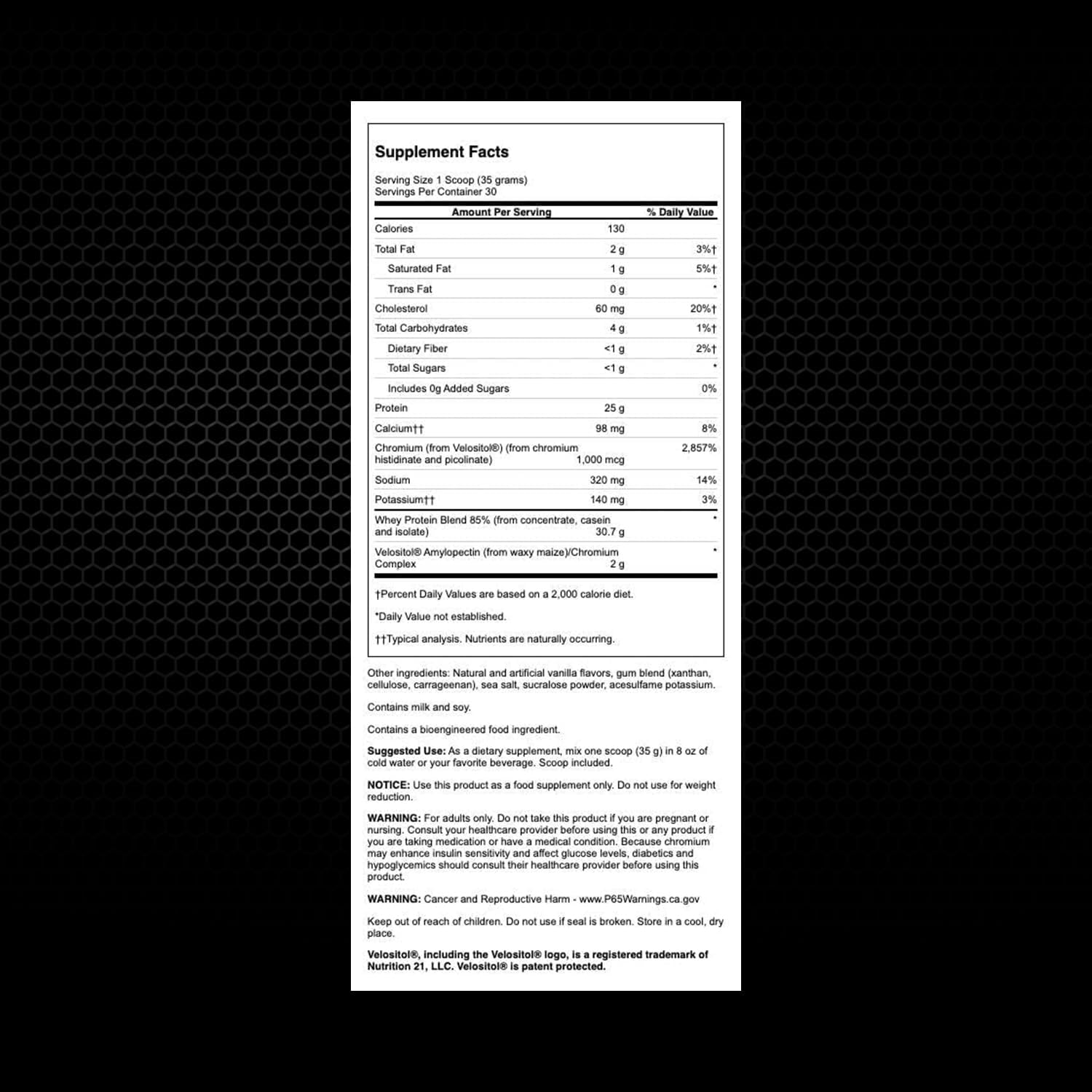 Vanilla Flavor Swanson Full Potential Whey Protein Powder - 25g Protein for Muscle Growth and Recovery
