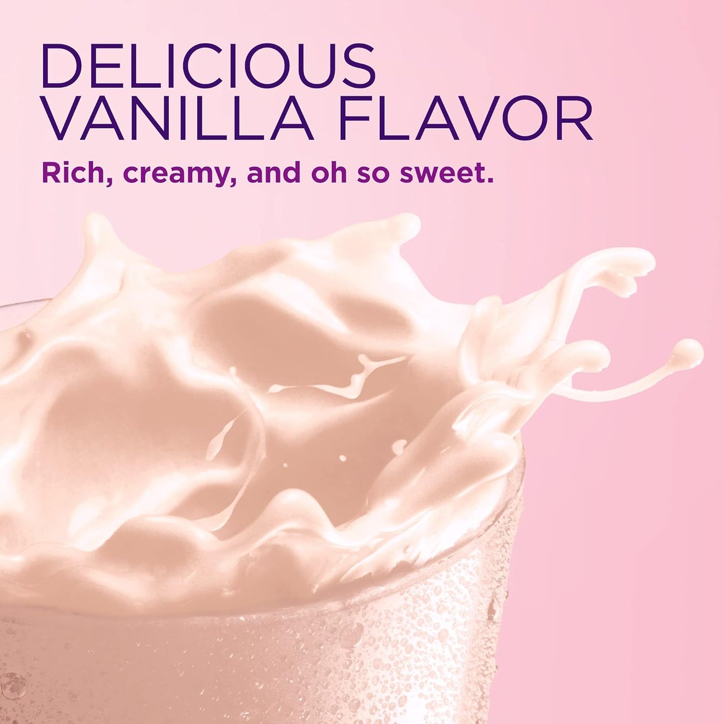 Vanilla Flavored Protein Shake Mix with Collagen, Fiber, & Vitamin C - 16 Oz