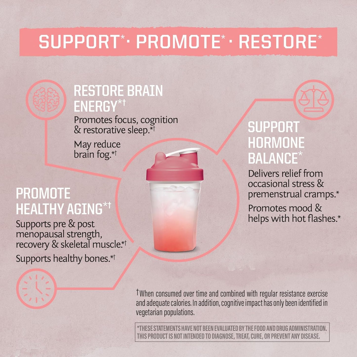 Vanilla Flavored Vegan Collagen Building Powder & Berry Lemonade Creatine Monohydrate Powder Bundle