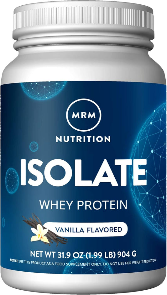 Vanilla Flavored Whey Protein Isolate with Added BCAAs, Glutamine, and Digestive Enzymes - 24g Protein per Serving - Hormone and Antibiotic Free - 29 Servings - BoostGo Australia