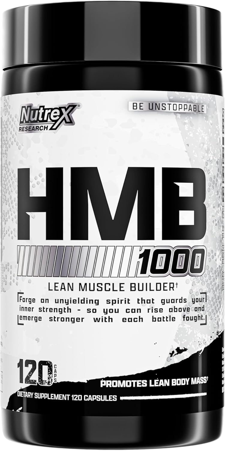 Vanilla HMB Whey Protein Powder by Nutrex Research | 1000 MG | Supports Muscle Recovery