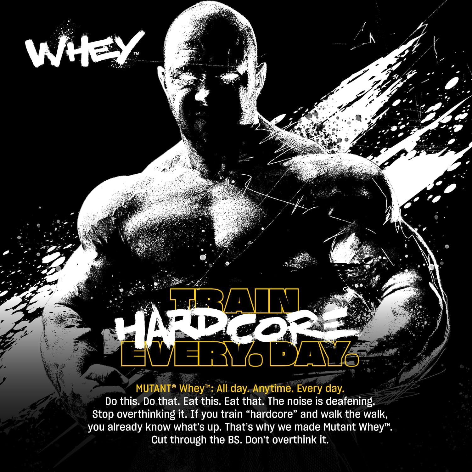 Vanilla Ice Cream Mutant Whey Protein Powder Shake - 5lbs, 100% Whey, Gourmet Taste, 22g Protein, Fast Absorbing, Easy Digesting