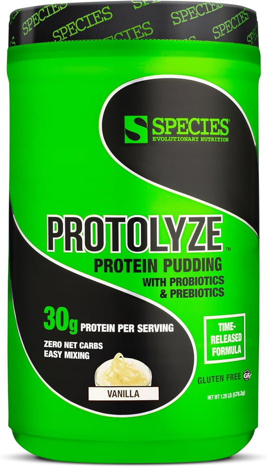 Vanilla Protolyze Protein Pudding - 30g Muscle-Building Powder, Low Calorie & Carb, No Sugar - BoostGo Australia