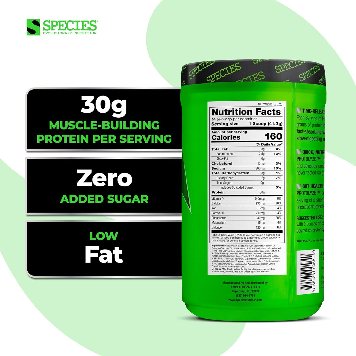 Vanilla Protolyze Protein Pudding - 30g Muscle-Building Powder, Low Calorie & Carb, No Sugar - BoostGo Australia