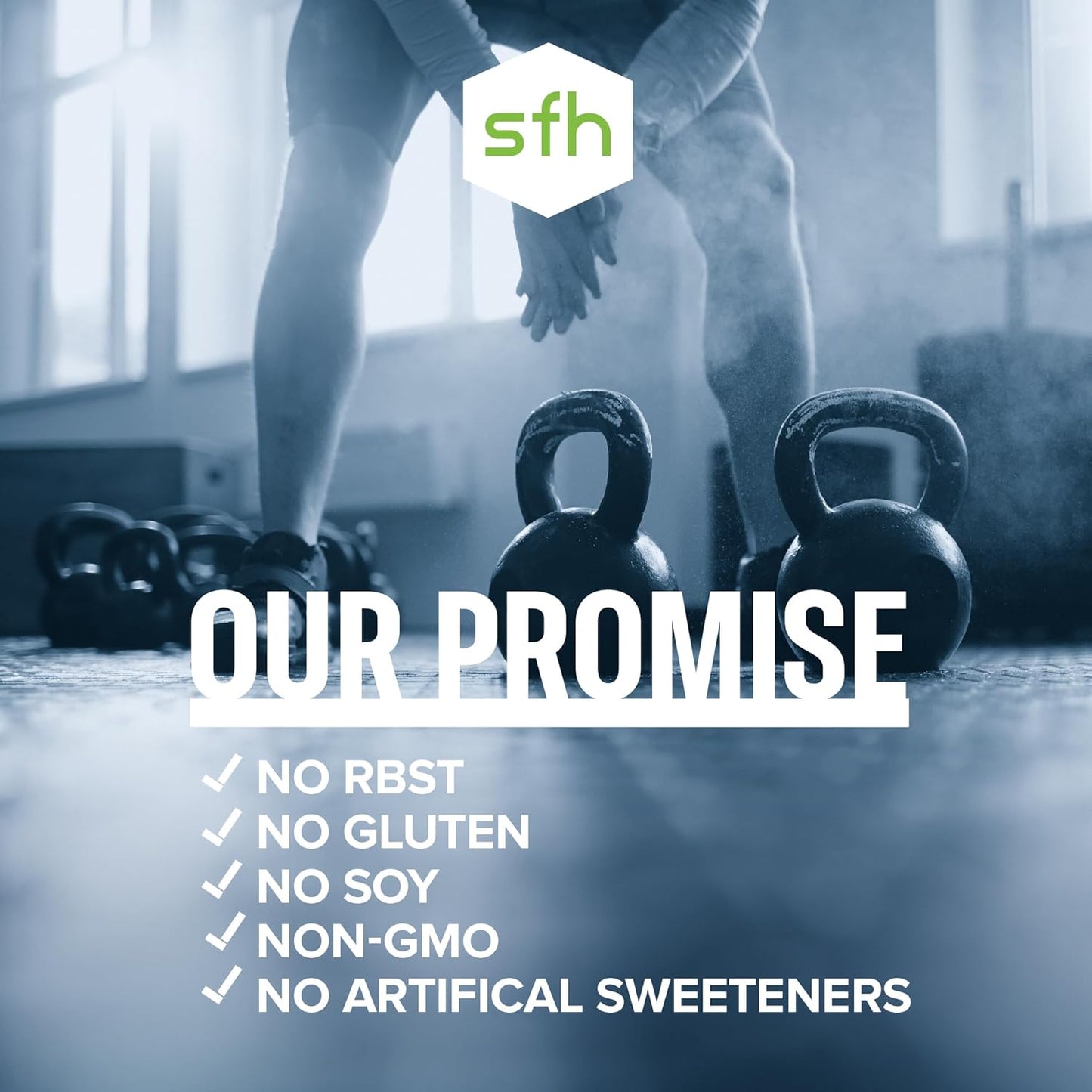 Vanilla SFH Grass Fed Whey Protein Powder - Non-GMO, All Natural, Soy & Gluten Free - Best Tasting Whey Protein (31.9 oz)