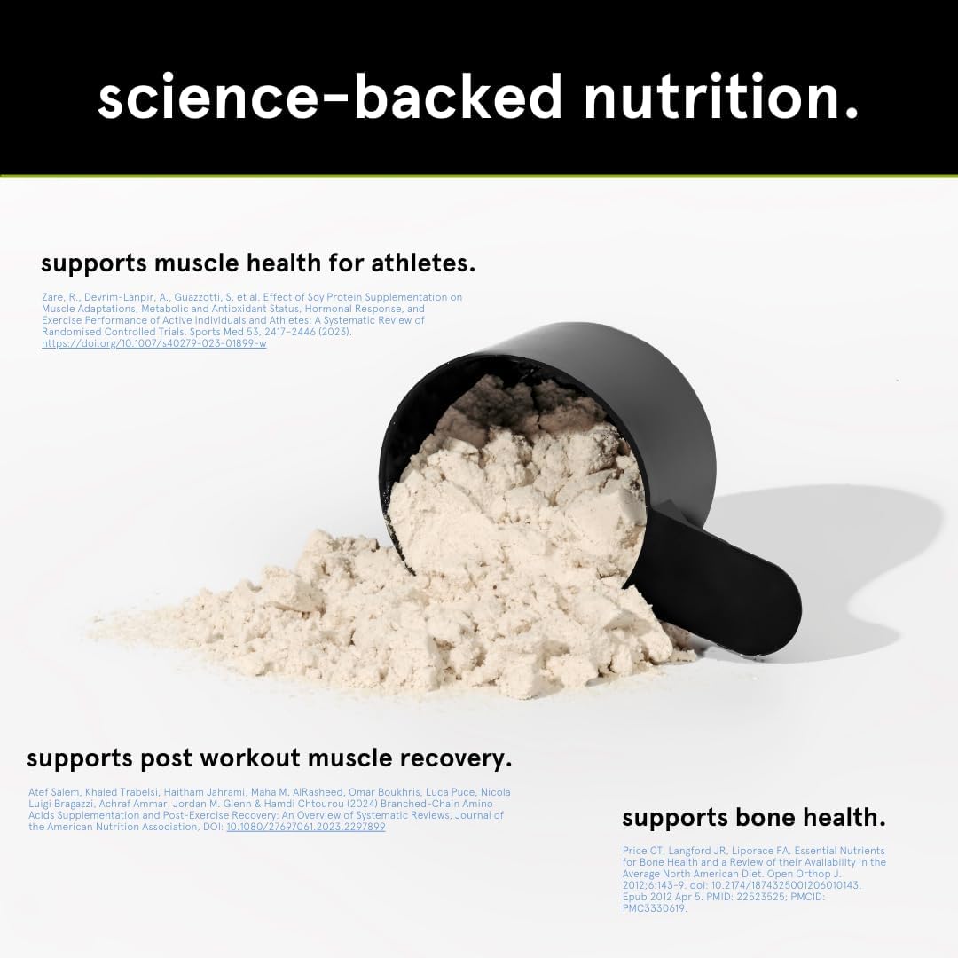 Vanilla Soylent Protein Powder with 30g Protein for Muscle Growth & Recovery - Vegan, Gluten Free Shake Mix with BCAAs, DHA, MCT, 28 Vitamins & Minerals - 1.25lb
