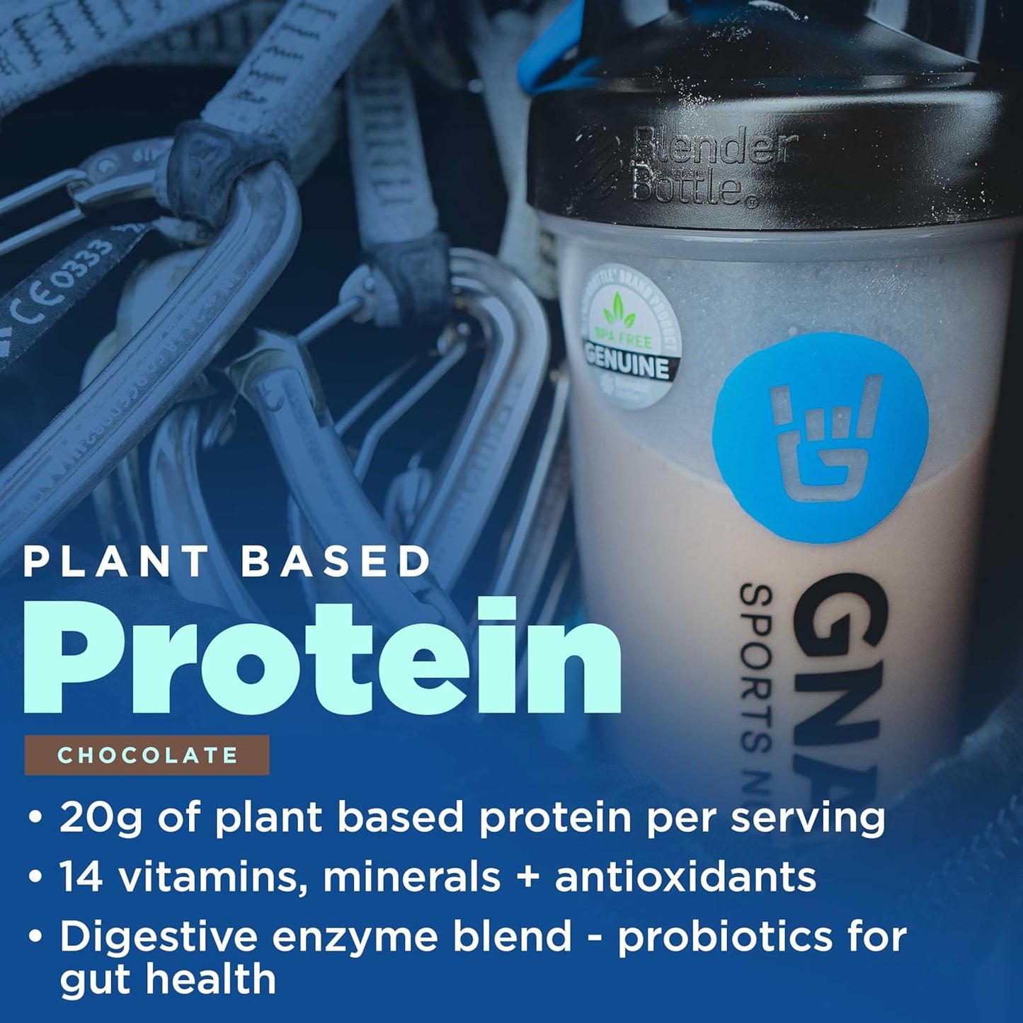 Vanilla Vegan Plant Protein Powder - NSF Sport Certified, Meal Replacement, Daily Nutritional Boost - Lactose Free, 28.2 oz