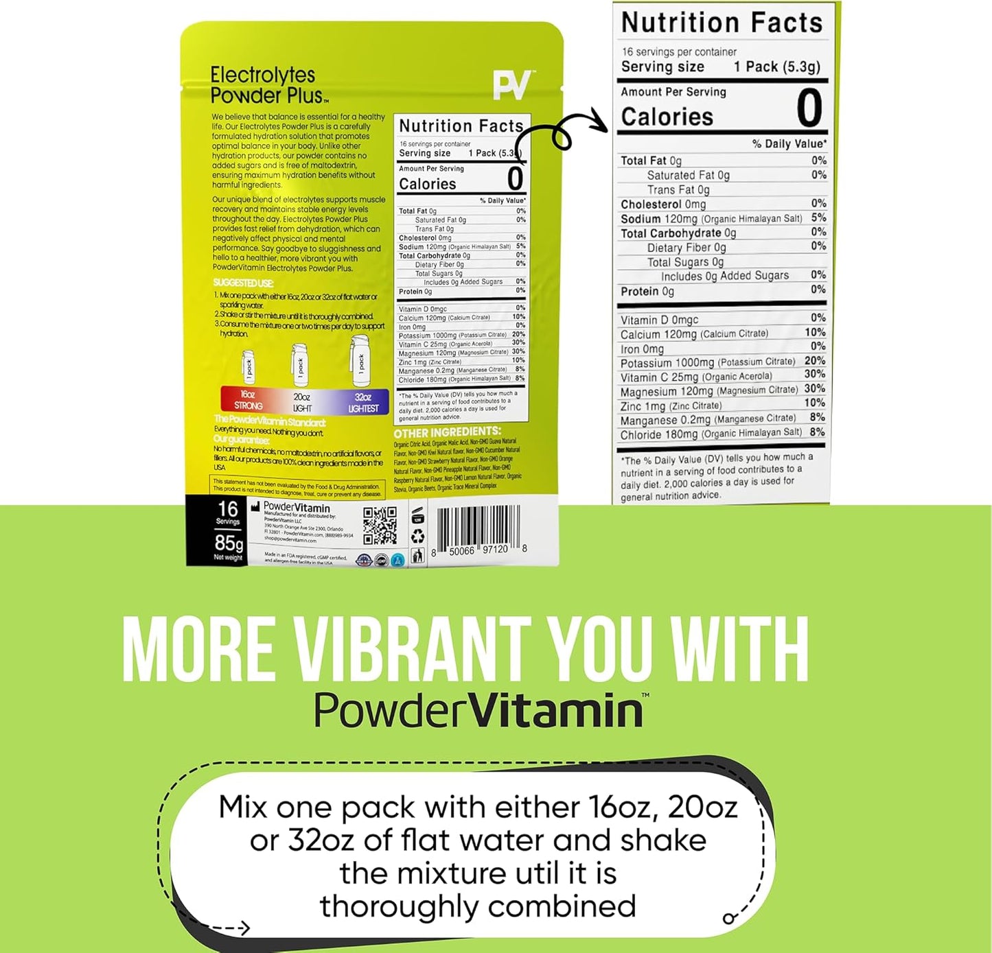 Variety Pack A Powder Electrolytes with Pink Himalayan Salt - Keto Friendly, Sugar Free, Non-GMO, Zero Calories - Hydration Packets with Potassium, Calcium, Magnesium