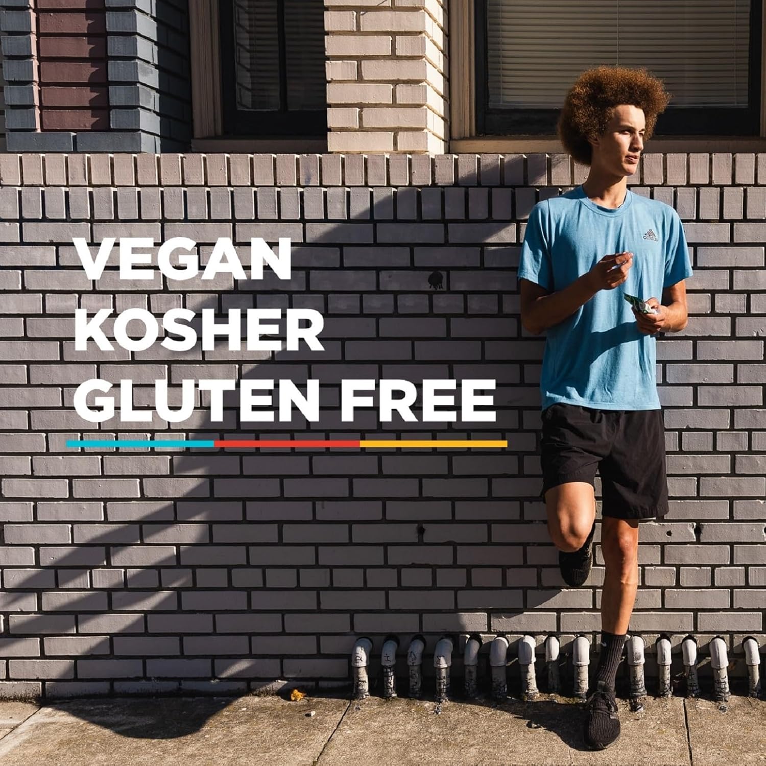 Variety Pack of Vegan Energy Chews with Electrolytes - Gluten-Free and Dairy-Free Energy Gummies for Workouts - 12 Bags (24 Servings)