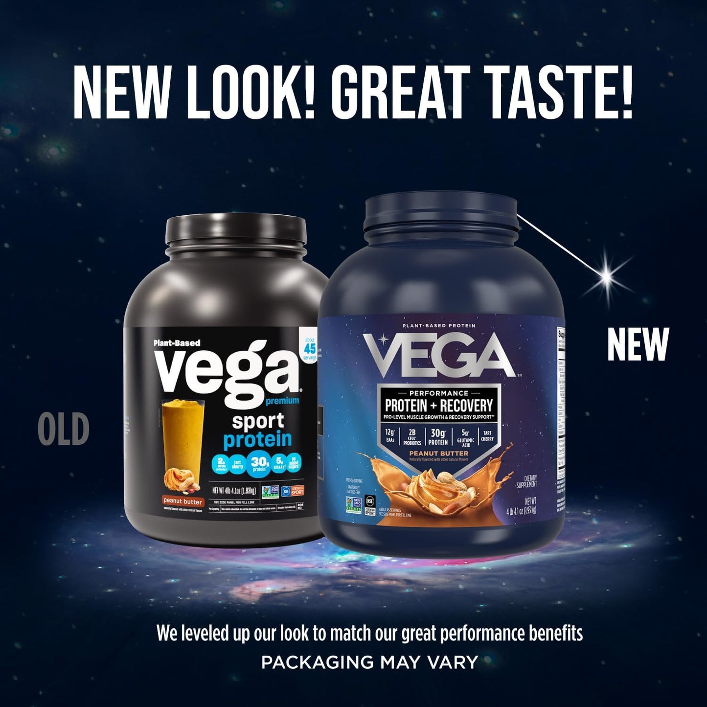 Vega Premium Sport Protein Mocha Powder - Vegan & Non-GMO Plant-Based Drink Mix - NSF Certified for Sport - 4lb 3 oz