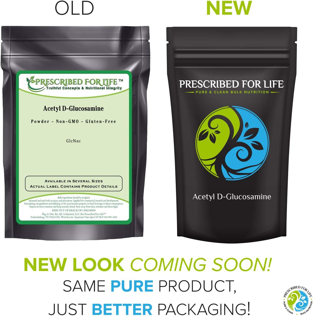 Vegan Acetyl D Glucosamine Powder for Joint Support - Non GMO, Gluten Free (10kg / 22lb)