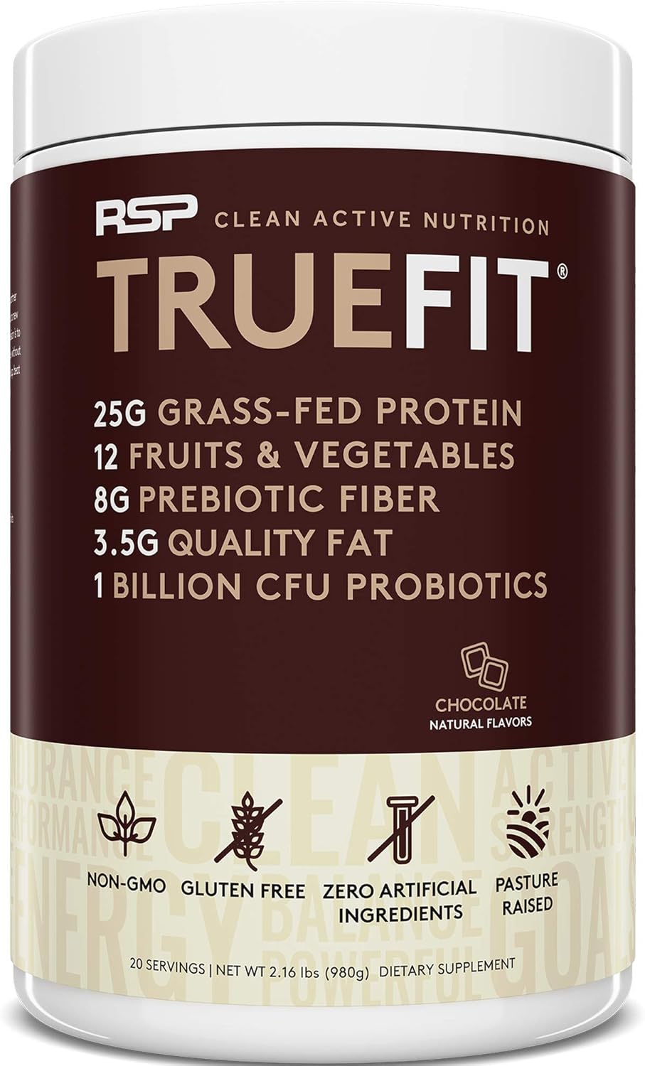 Vegan AminoLean Pre Workout Energy with TrueFit Protein Powder Bundle - Pineapple Coconut & Chocolate Flavor, 25 Servings & 2 LB