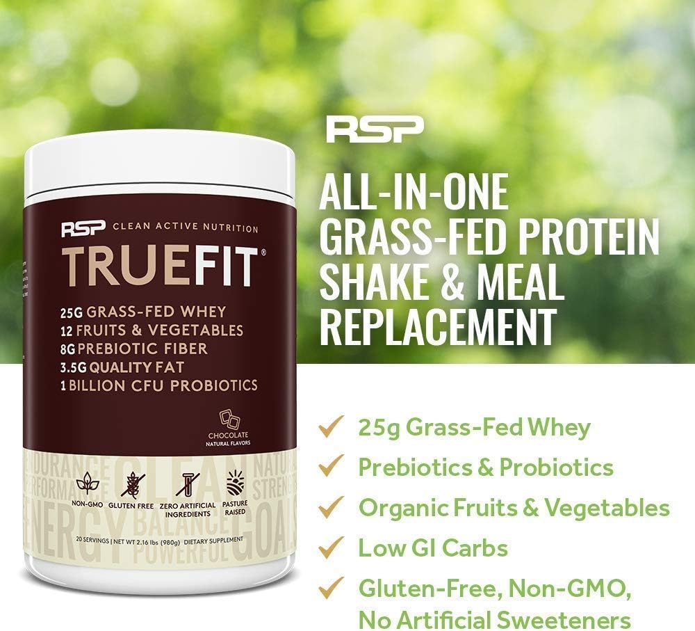 Vegan AminoLean Pre Workout Energy with TrueFit Protein Powder Bundle - Pineapple Coconut & Chocolate Flavor, 25 Servings & 2 LB