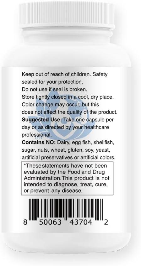 Vegan B6 Complex with B9, B12 Supports Cardiovascular & Bone Health - 100 Capsules