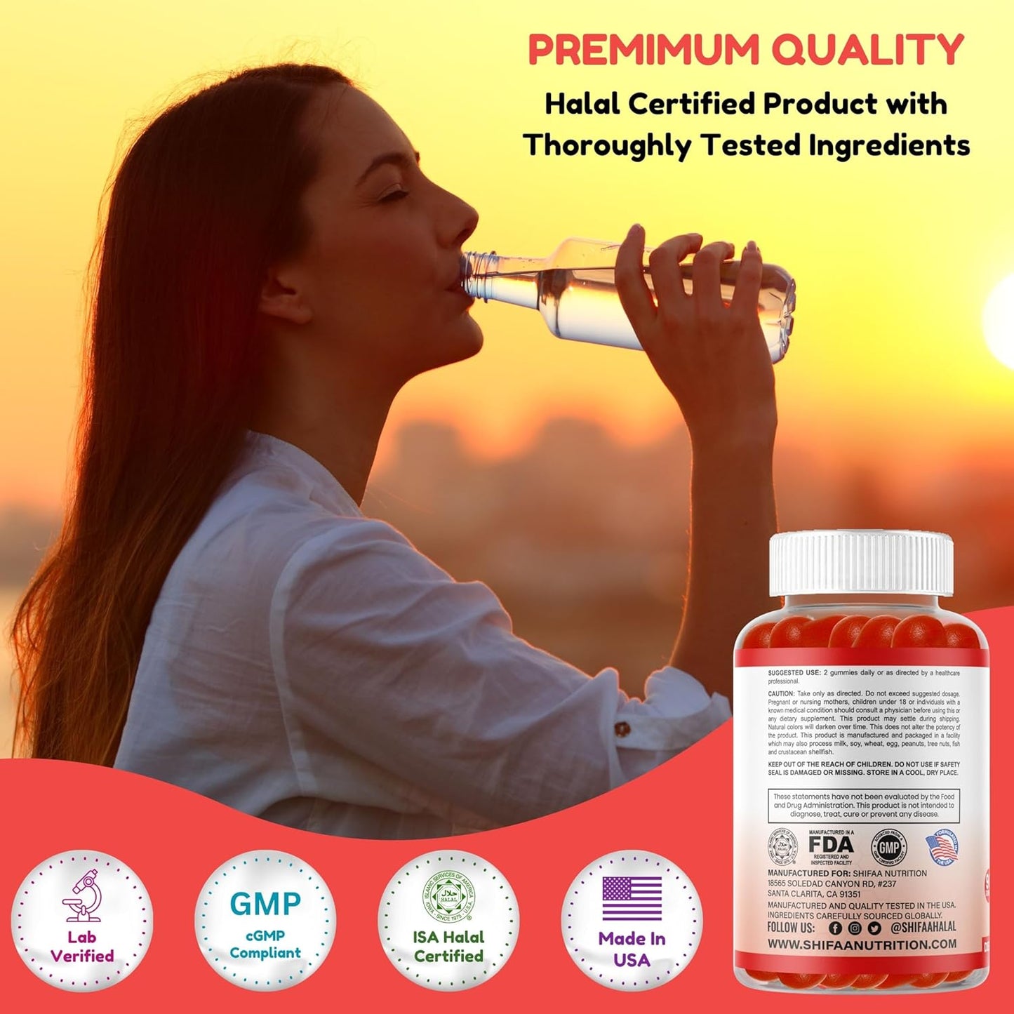 Vegan Biotin Gummies 5000 mcg for Adults & Kids | 90 Gummies, 45 Servings | Non-GMO, Gluten-Free | Hair, Skin, Nails Vitamins