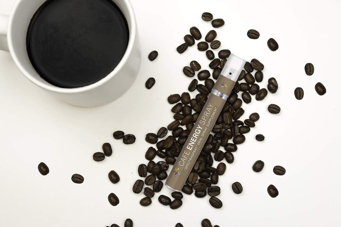 Vegan Cafe Energy Spray with Vitamin B12 & Caffeine - SpectraSpray Formula