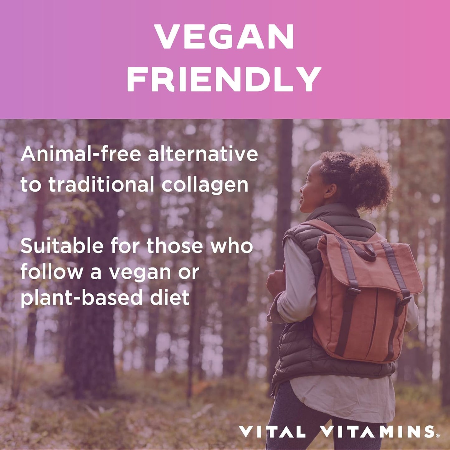 Vegan Collagen Booster with Probiotic Complex for Essential Vitamins