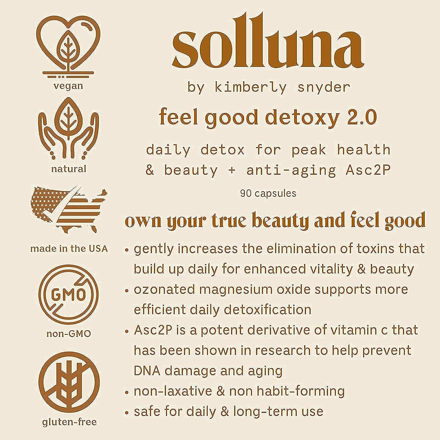 Vegan Digestive Starter Kit for Detox & Nutrient Absorption: Enzymes, Probiotics, Colon Cleanse by Solluna