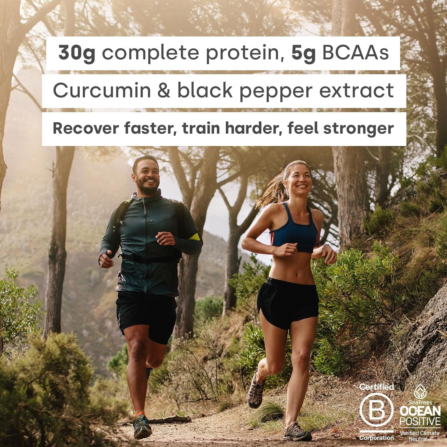 Vegan Form Performance Protein Powder - 30g Plant Based Protein, BCAAs, Digestive Enzymes - Tiramisu Flavor - Ideal for Post Workout Recovery - BoostGo Australia