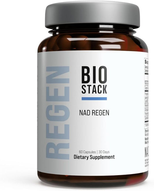 Vegan Friendly NAD+ Supplement with Resveratrol for Anti-Aging and Natural Energy Boost