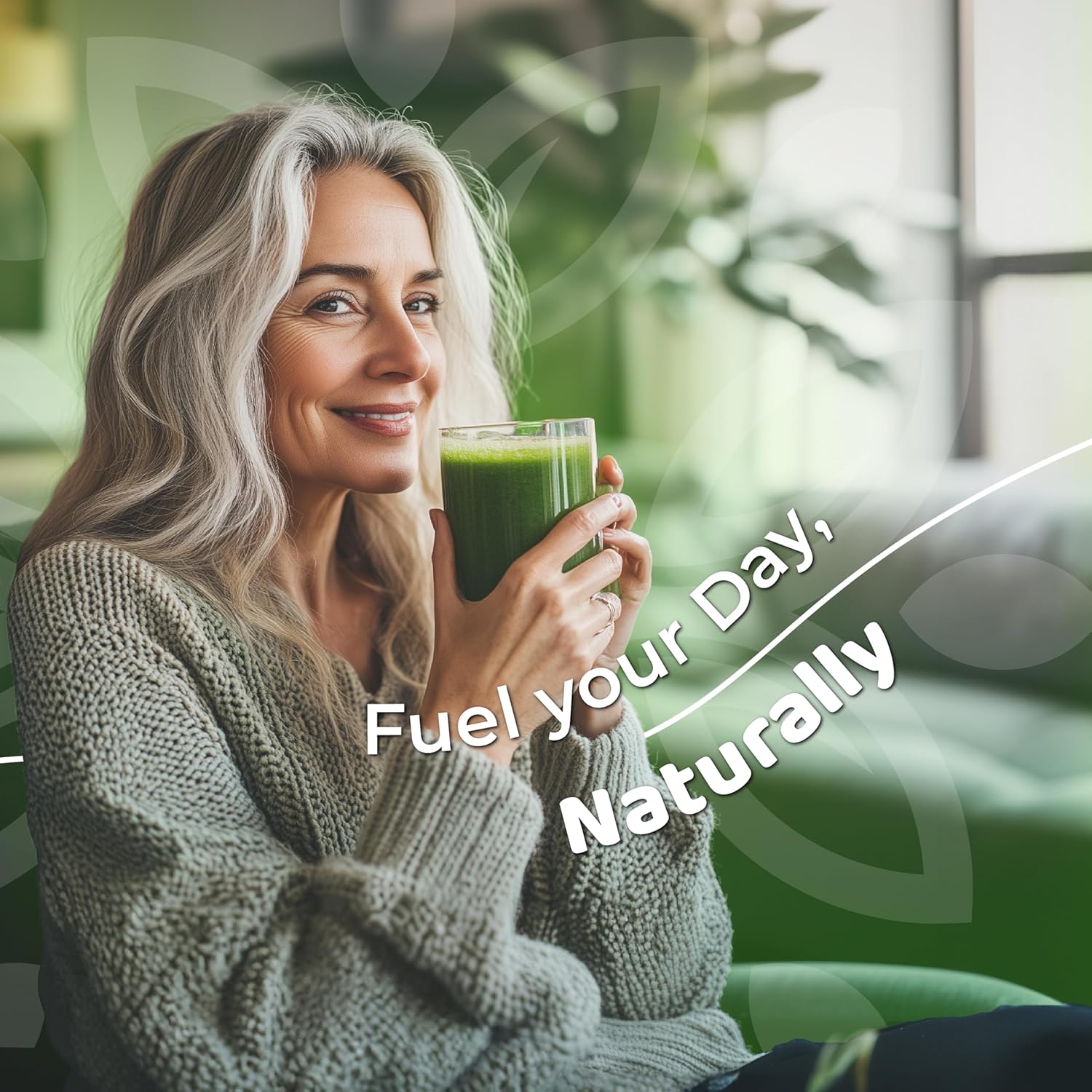 Vegan Greens Superfood Powder with 46 Superfoods, Probiotics & Enzymes - Boost Gut Health, Metabolism & Energy - 30 Servings