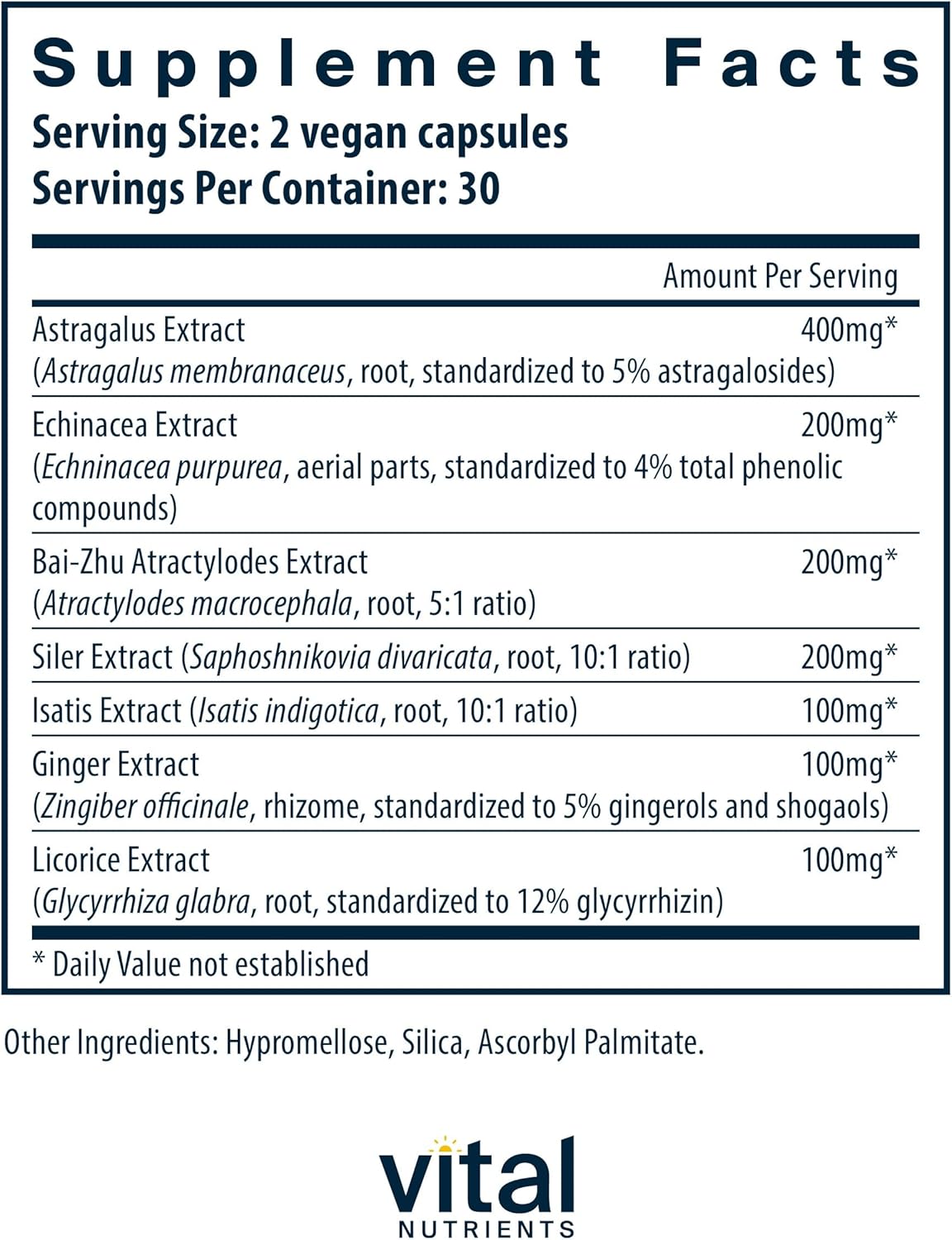 Vegan Herbal Immune Support Supplement with Antioxidants - Non-GMO, Gluten-Free - 60 Capsules - BoostGo Australia