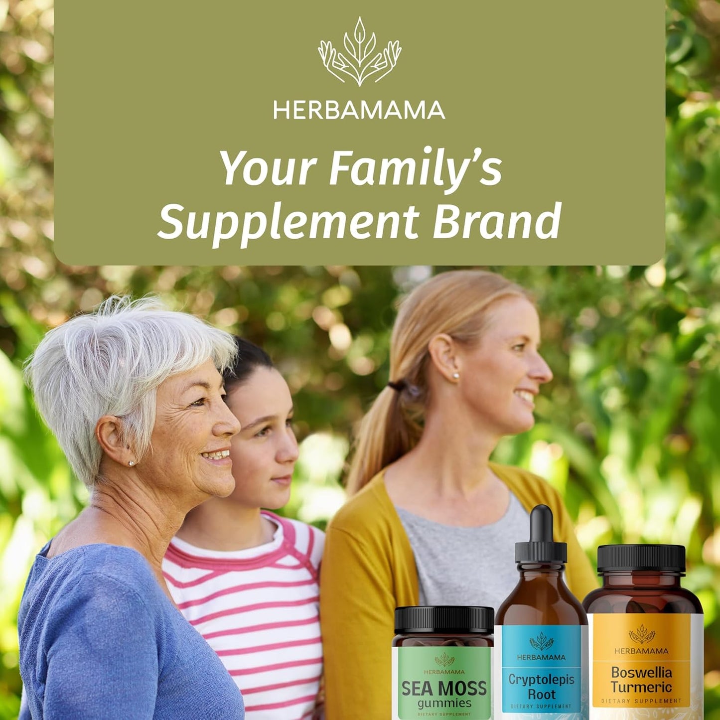 Vegan HERBAMAMA Cryptolepis Tincture: Immune Support & Detox - Non-GMO, Alcohol & Sugar-Free 56-Day Supply