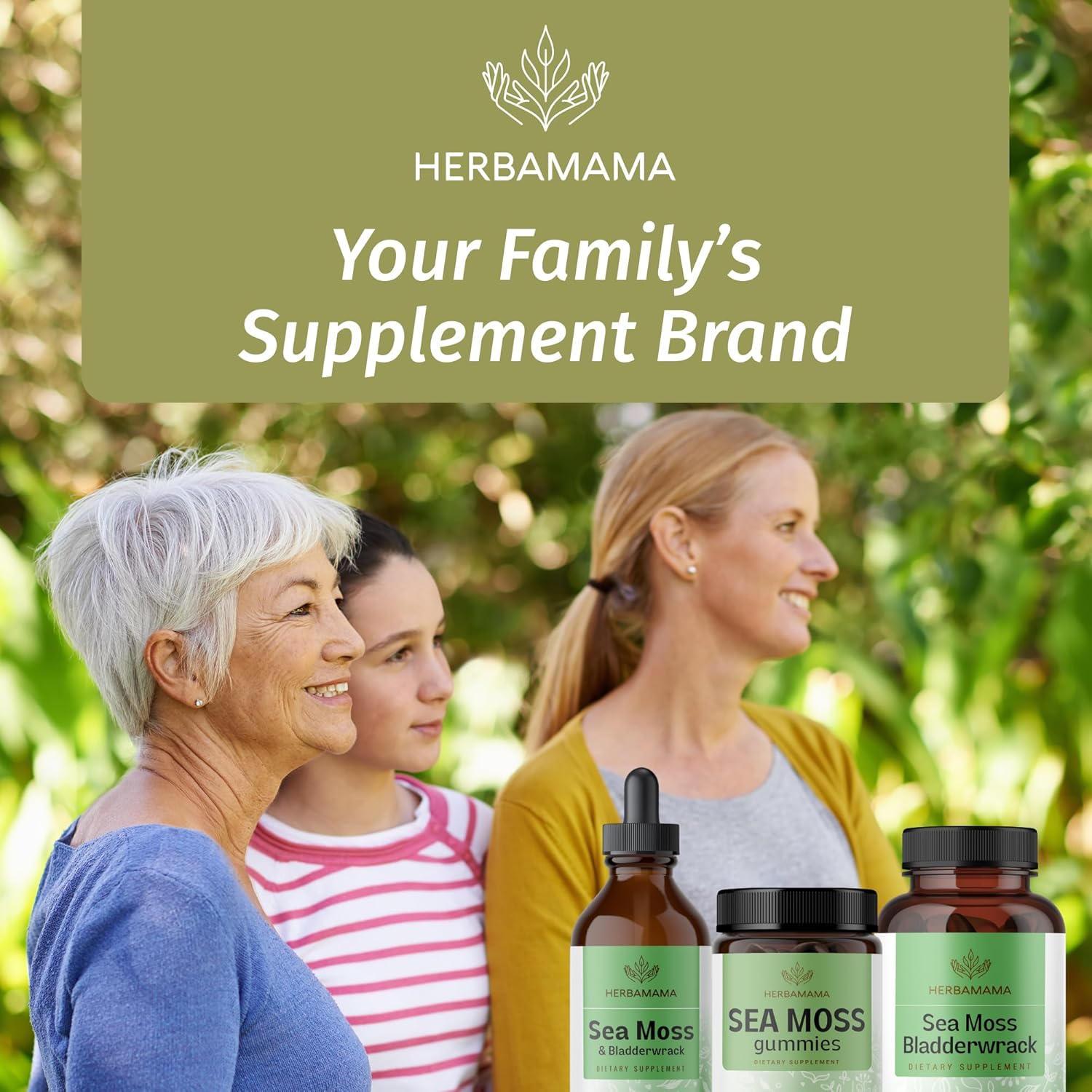 Vegan Irish Sea Moss Gummies with Bladderwrack & Burdock Root for Skin Glow & Immune Support - 90 Mango-Flavored Chews