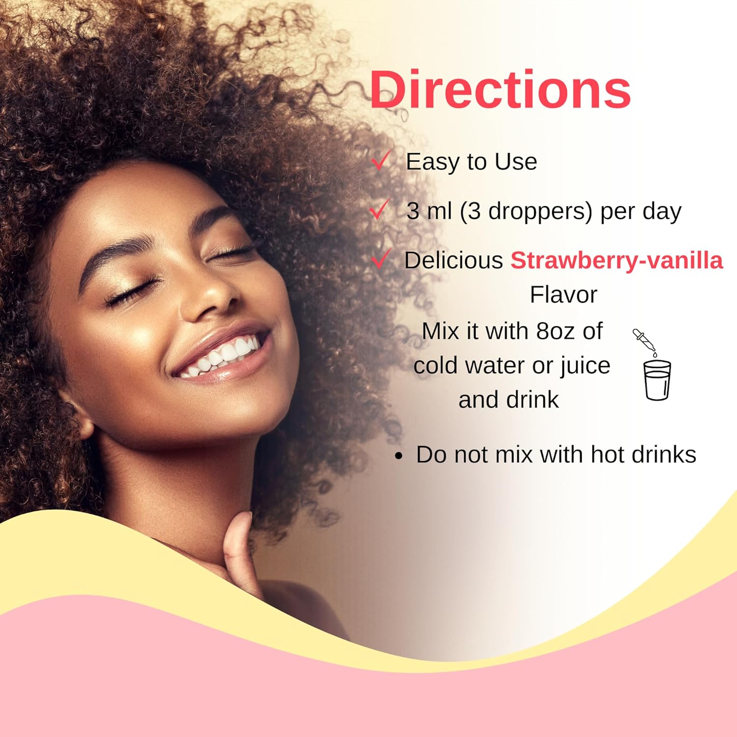 Vegan Liposomal Liquid Collagen Booster Drops for Healthy Hair, Skin, and Nails | Non-GMO, Sugar-Free, Gluten-Free Formula | Easy Application