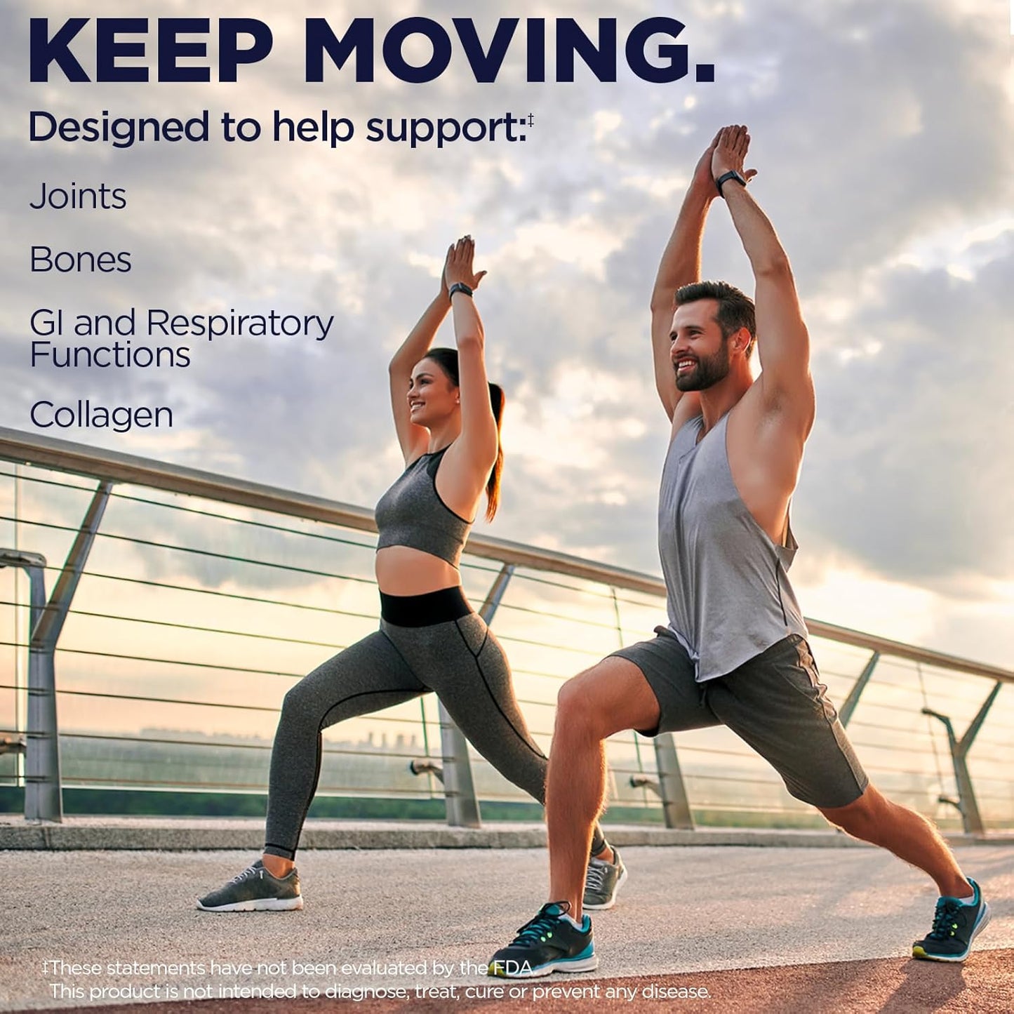 Vegan MSM & Glucosamine Supplement for Healthy Joints - 100% Vegetarian Formula - Shellfish-Free - Lab Verified - 60-Day Guarantee - 60 Tablets