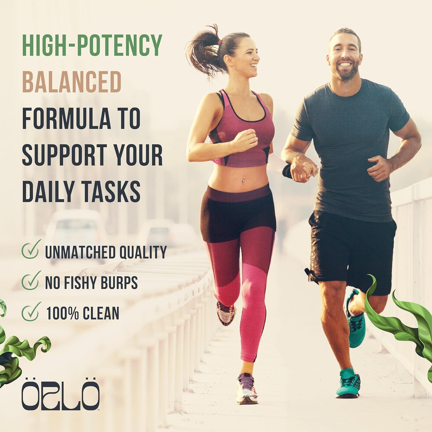 Vegan Omega 3 Supplement with Triple Strength Plant Based DHA & EPA Fatty Acids - Algae Omega-3 Oil - Sustainable Krill or Fish Oil Alternative - 120 Mini Softgels Kit