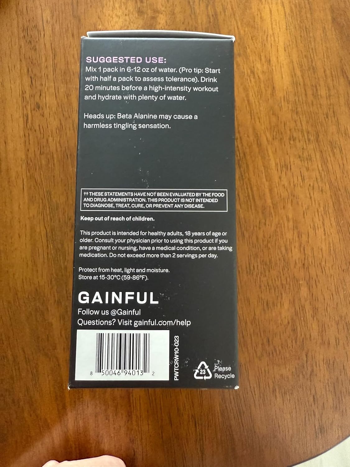 Vegan Pre Workout Powder with Clean Energy, Creatine, and BCAA Blend for Endurance and Muscle Recovery - Wild Berry Flavor, Non GMO