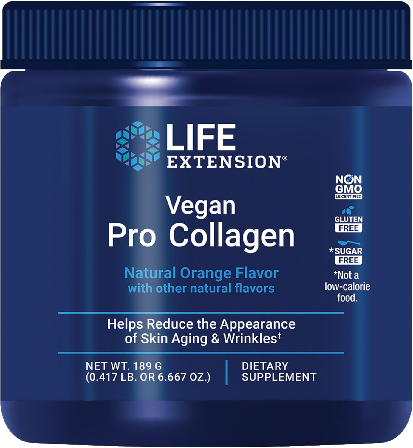 Vegan Pro Collagen Supplement for Skin Health Support with Amino Acids and Vitamin C - 30 Servings