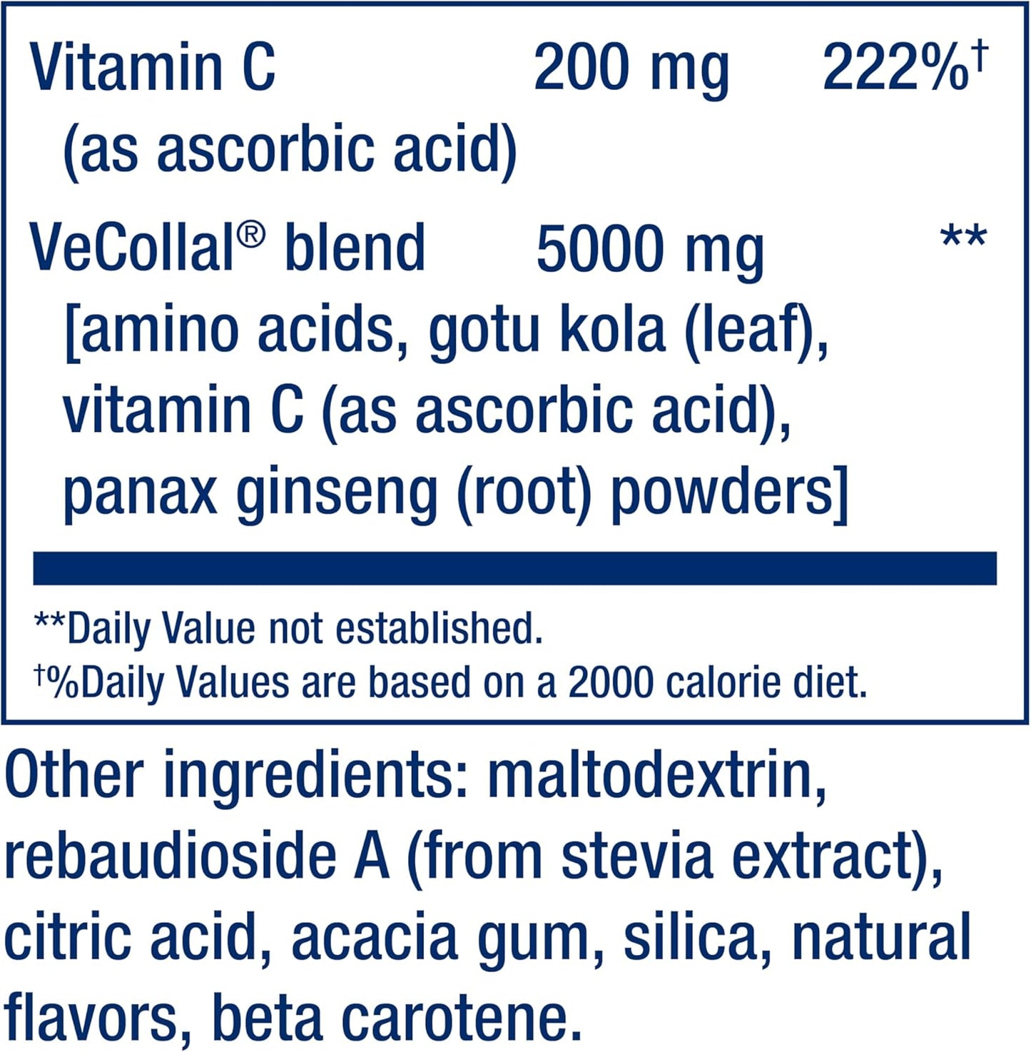 Vegan Pro Collagen Supplement for Skin Health Support with Amino Acids and Vitamin C - 30 Servings