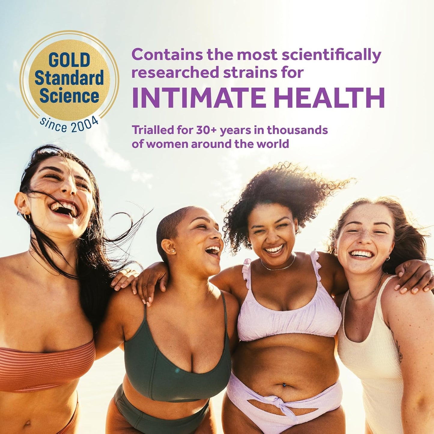 Vegan Probiotic for Women - Supports Vaginal and Urinary Tract Health - 30 Capsules