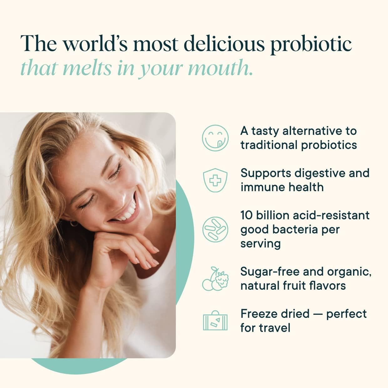 Vegan Probiotic Pixies with Prebiotics for Digestive Health - Dairy-Free & Gluten-Free, No Sugar - 30 Fast Dissolving Powder Sticks - BoostGo Australia