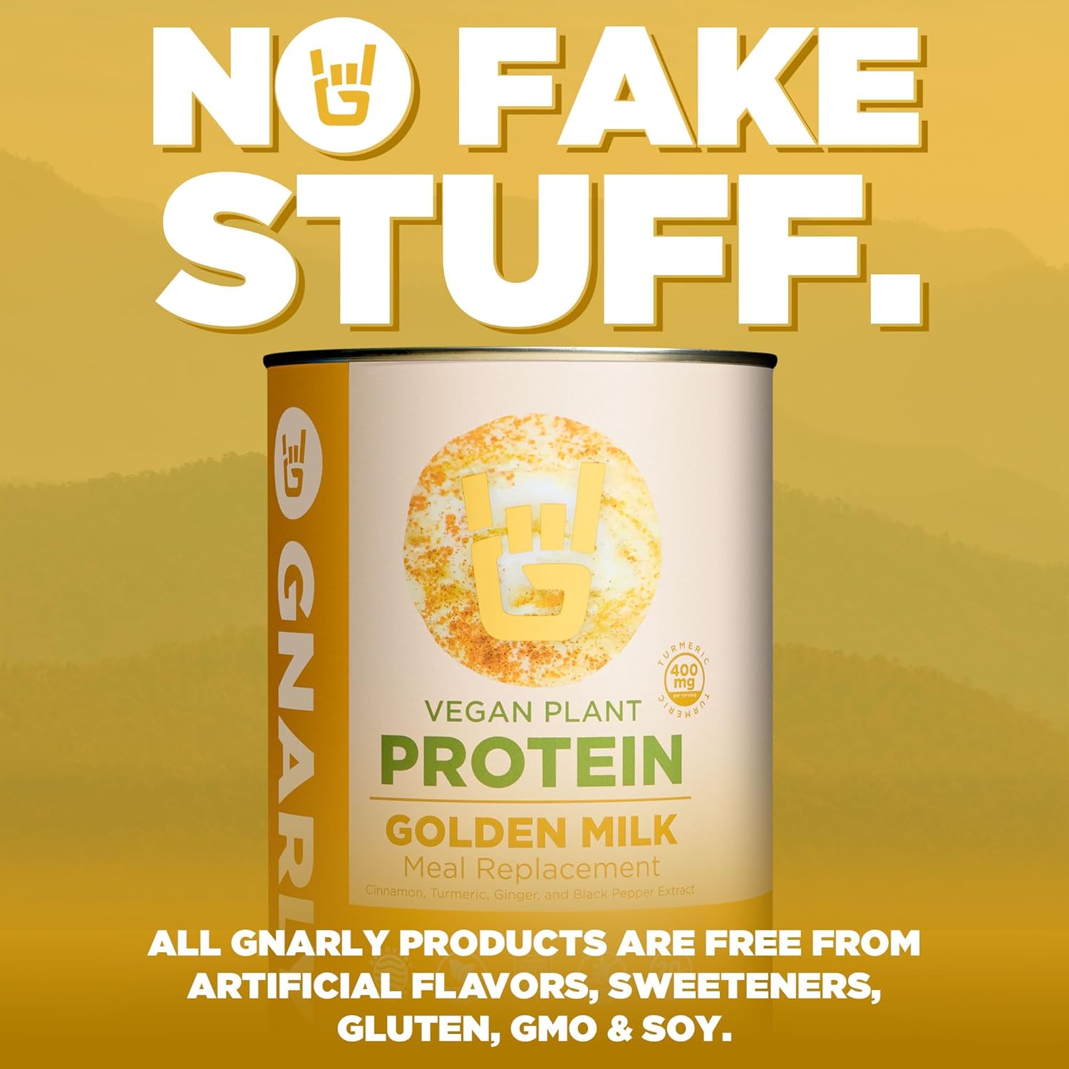 Vegan Protein Powder with BCAAs and Golden Milk in Berry Lemonade Flavor - 10.58oz