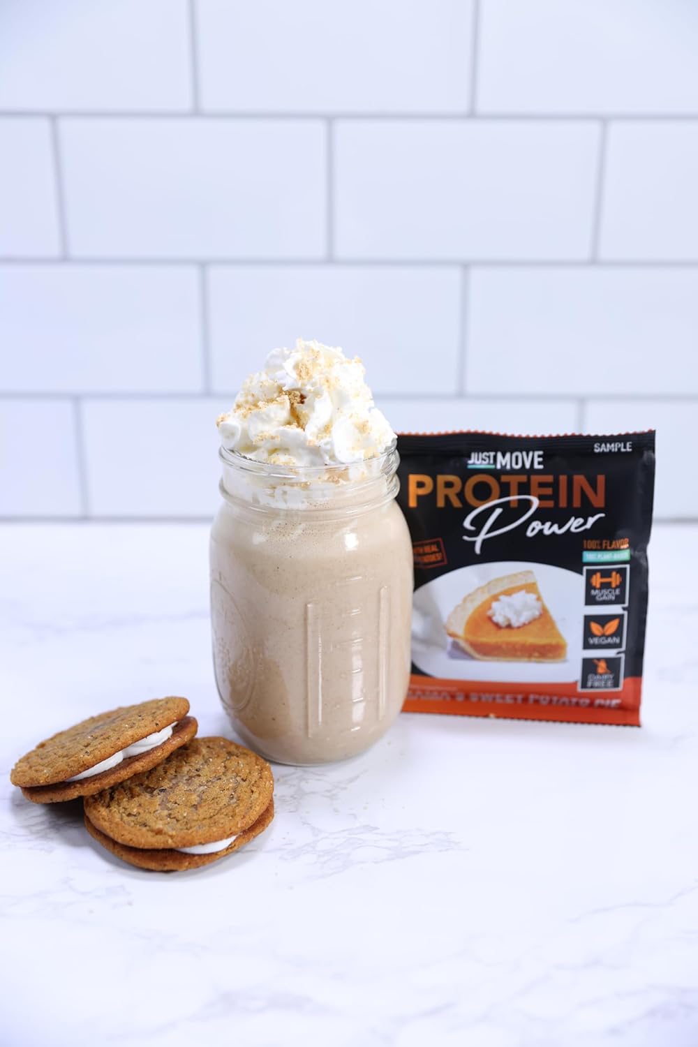 Vegan Protein Sample Pack - 7 Flavors, Organic, Dairy-Free, Soy-Free, Gluten-Free, Keto-Friendly, Peanut-Free, 20g Protein, Low Carb, Non-GMO