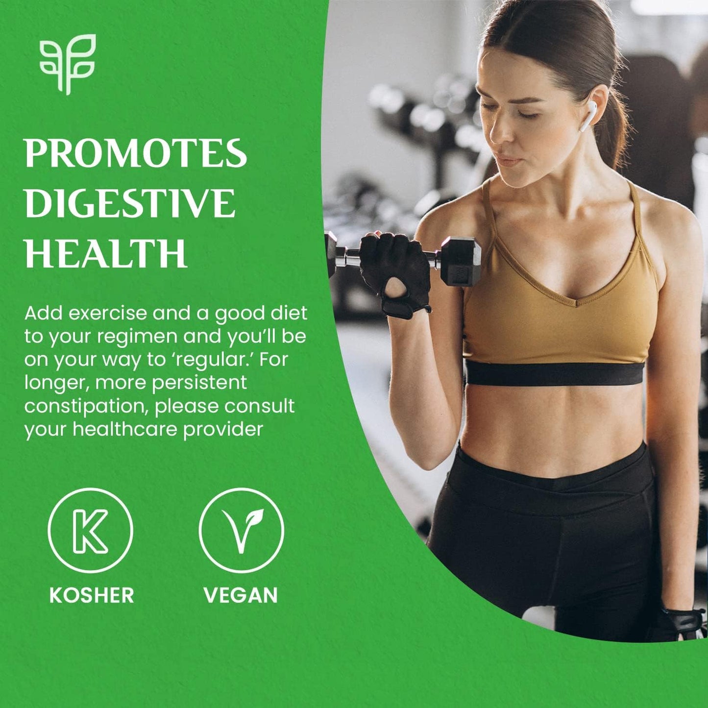 Vegan PURE Live Cleanse Capsules for Better Digestion & Gut Health - Non-GMO Formula - 60 Count
