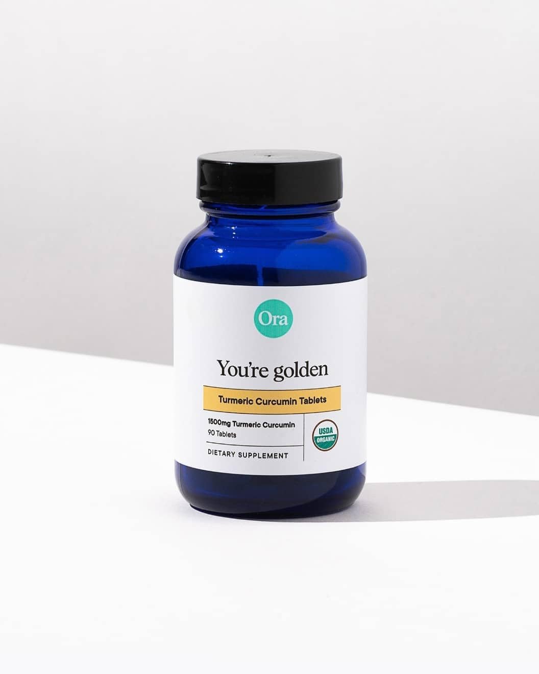 Vegan Turmeric Curcumin with Piperine Tablets for Joint & Cardio Health - Supports Cognitive Function - 90 Tablets