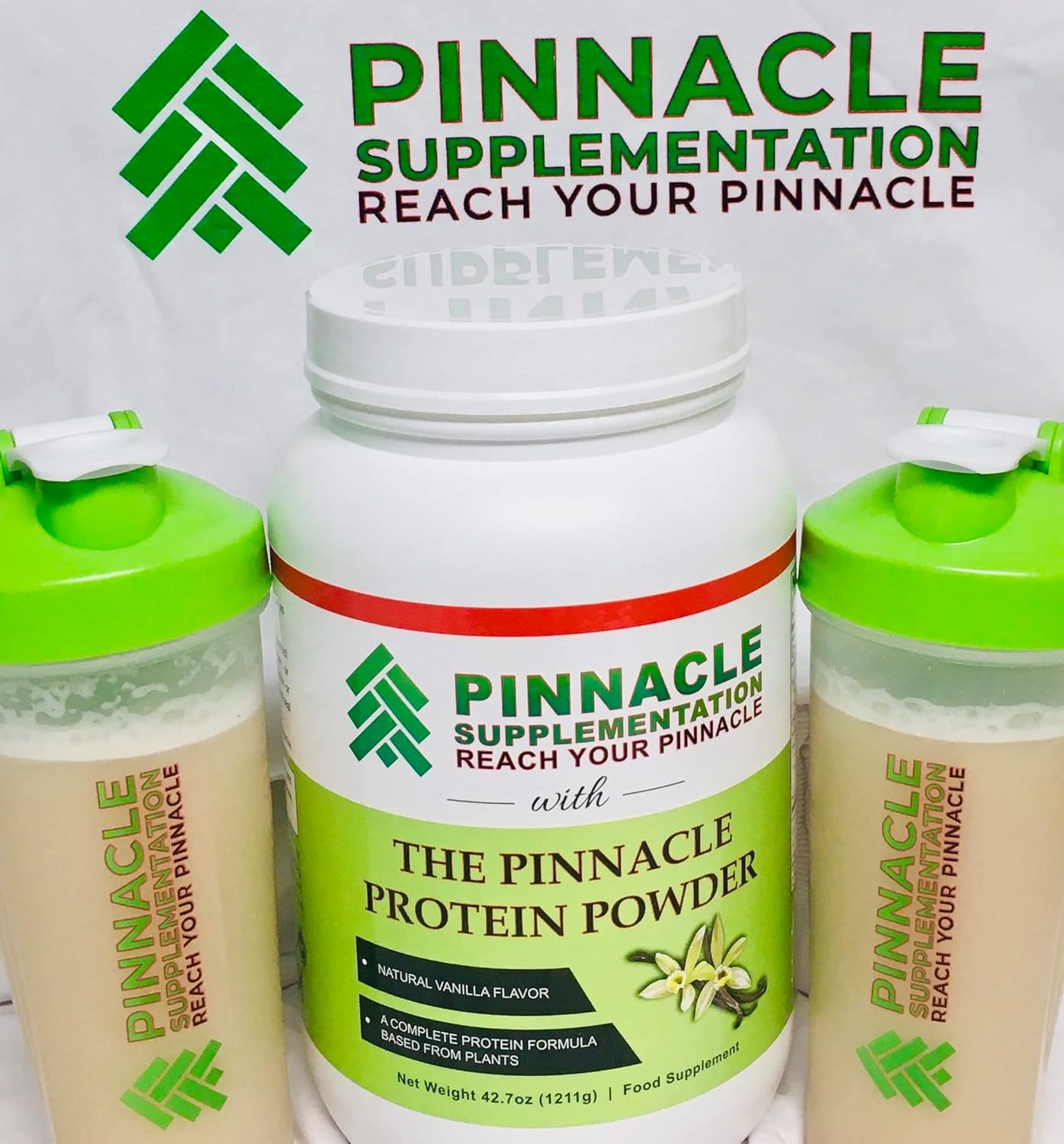 Vegan Vanilla Plant Protein Powder - 31g Pea & Rice Protein, Keto-Friendly, Low Carb, Sugar-Free - 30 Servings