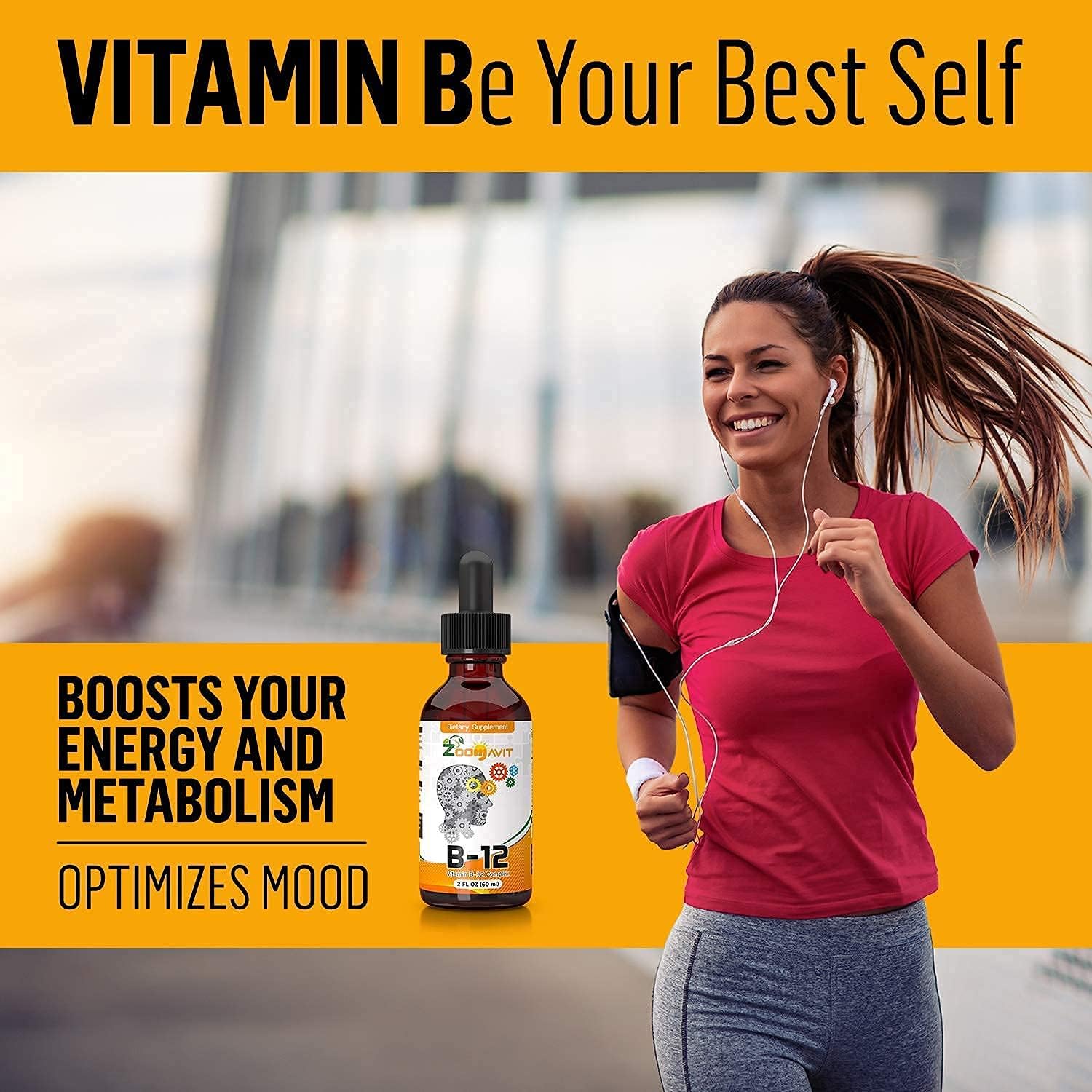Vegan Vitamin B Complex and D3 K2 Drops for Optimal Health and Wellness
