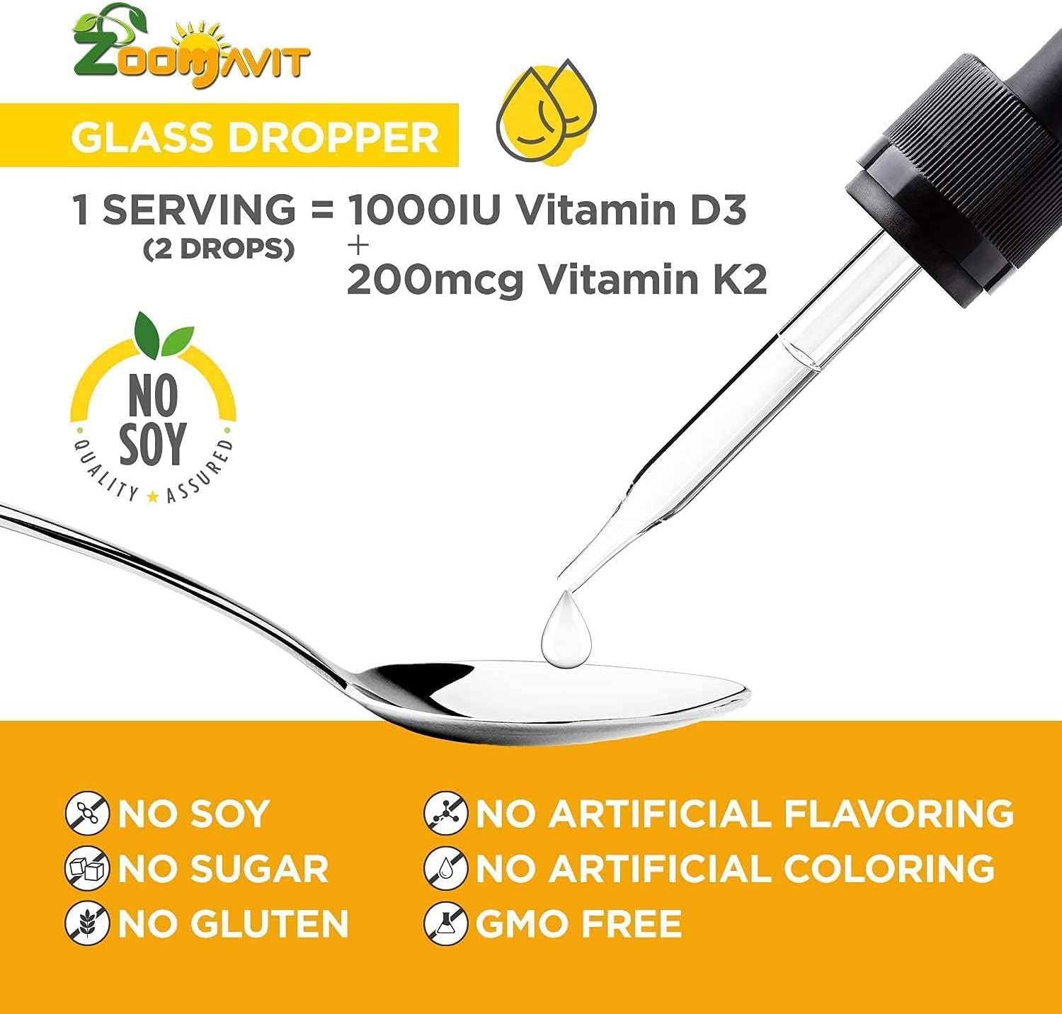 Vegan Vitamin B Complex and D3 K2 Drops for Optimal Health and Wellness