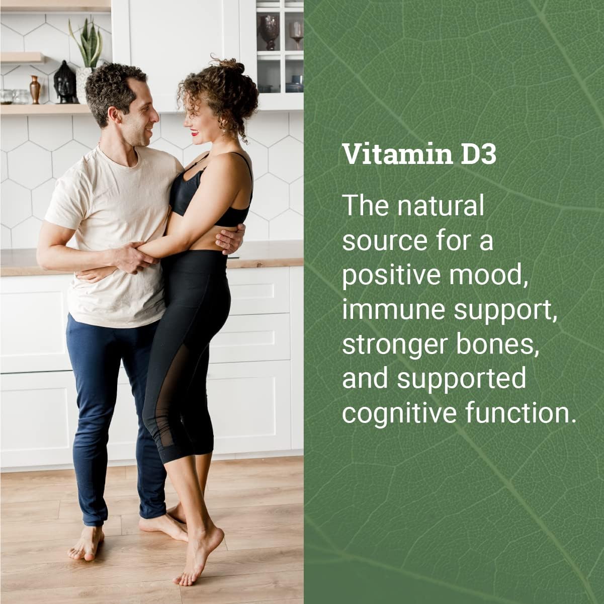 Vegan Vitamin D3 & Beet Root Powder Capsules - 120 Count - Earth Harmony Naturals